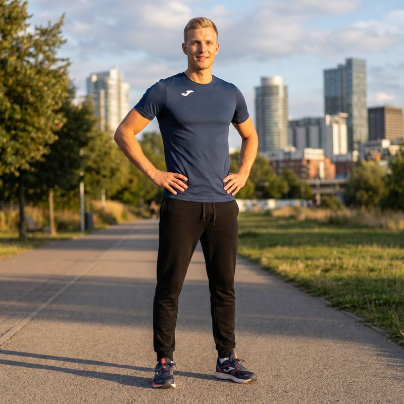 Tricou de alergare pentru bărbați Joma Record II navy 2