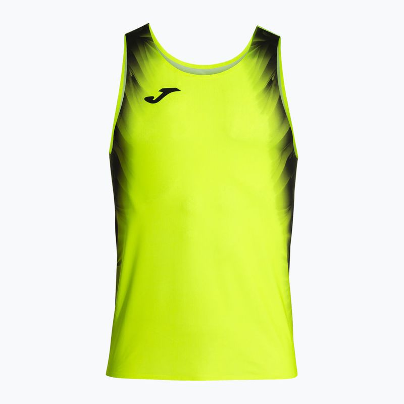 Tricou de alergare pentru bărbați Joma Elite XI fluor yellow/black