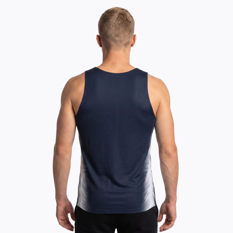 Tricou de alergare pentru bărbați Joma Elite XI navy/white 2