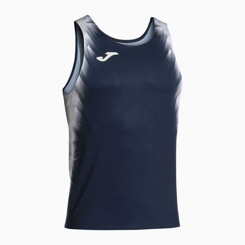 Tricou de alergare pentru bărbați Joma Elite XI navy/white 2