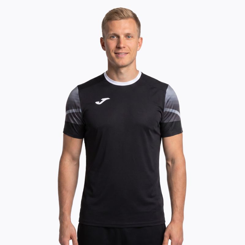 Tricou de alergare pentru bărbați Joma Elite XI black/anthracite