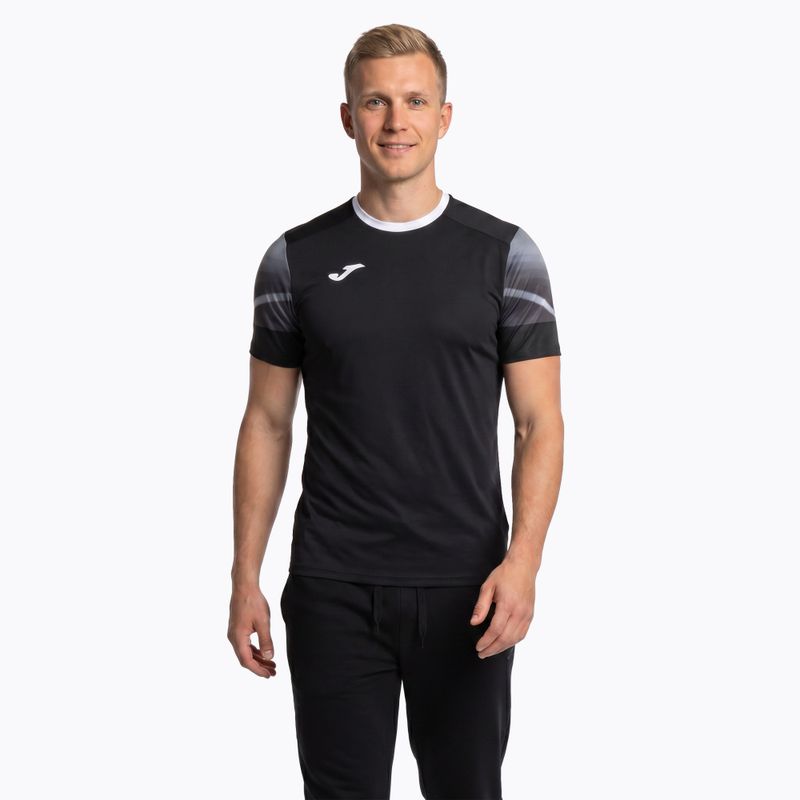 Tricou de alergare pentru bărbați Joma Elite XI black/anthracite 2