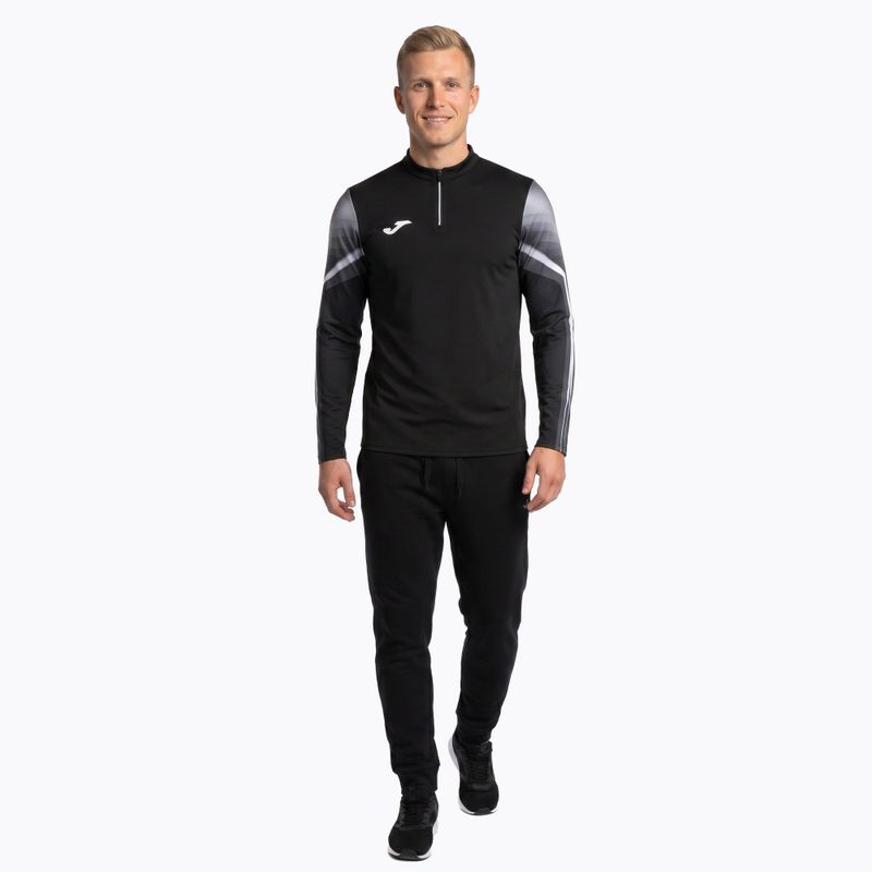 Bluză de alergare pentru bărbați Joma Elite XI black/anthracite 2