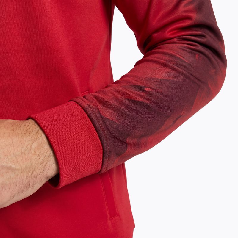 Bluză de alergare pentru bărbați Joma Elite XI Full Zip red 3