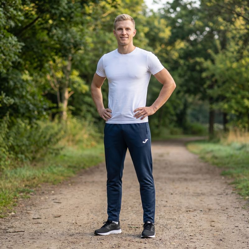 Pantaloni de alergare pentru bărbați Joma Elite XI Long navy 14