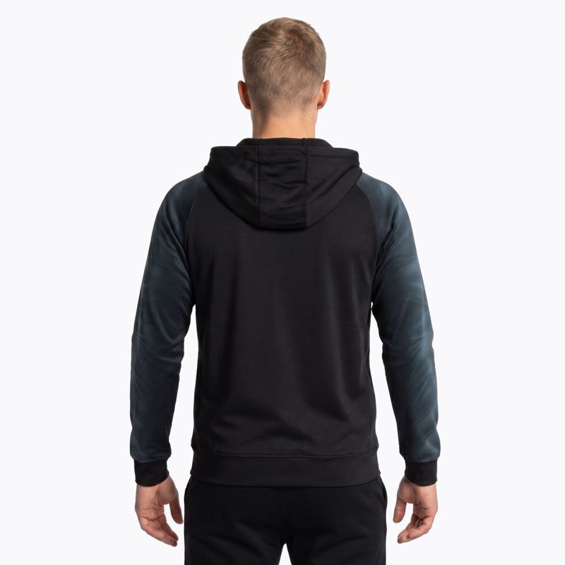 Bluză de alergare pentru bărbați Joma Elite XI Hoodie black/anthracite 2