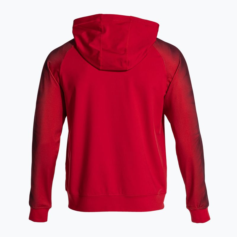 Bluză de alergare pentru bărbați Joma Elite XI Hoodie red 3