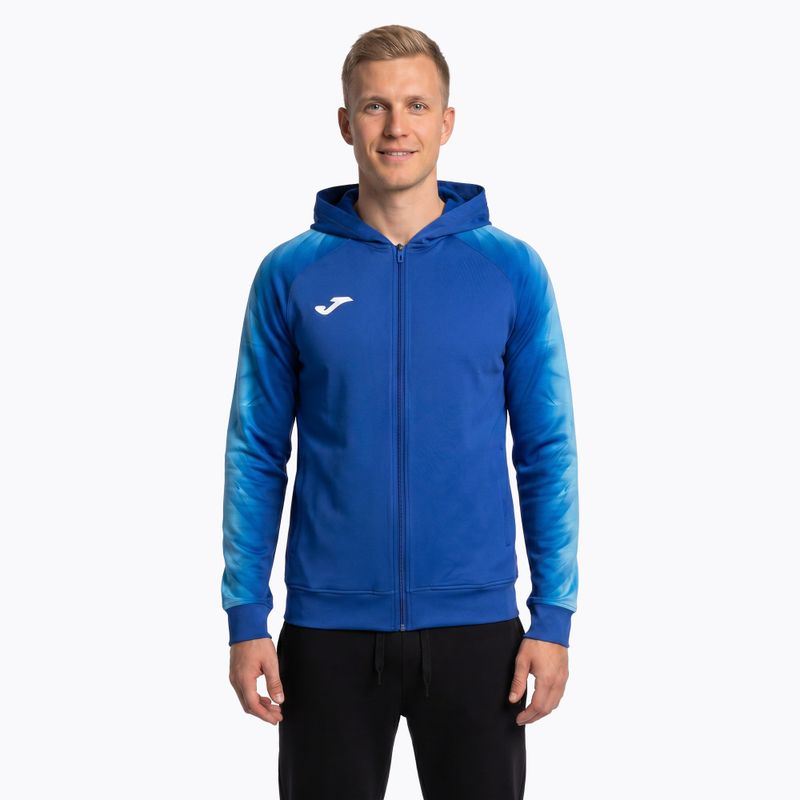 Bluză de alergare pentru bărbați Joma Elite XI Hoodie royal