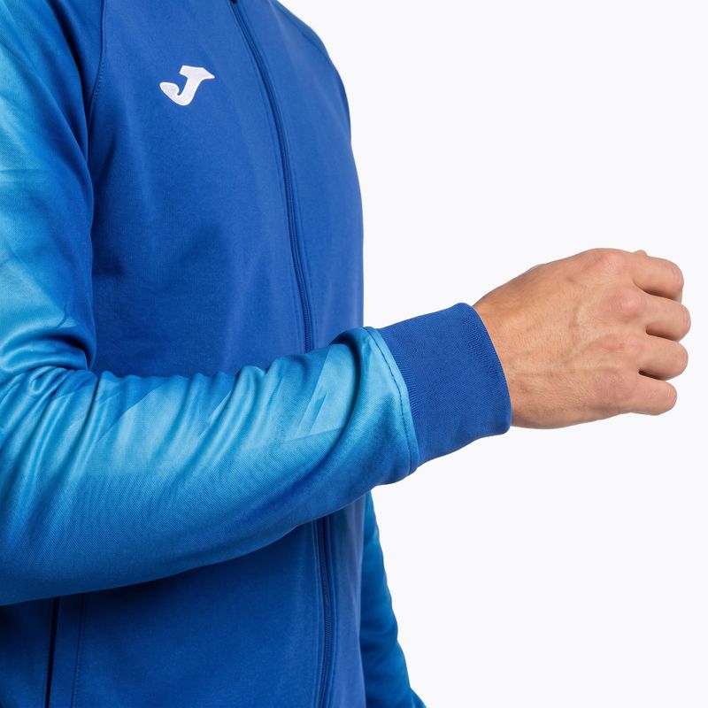 Bluză de alergare pentru bărbați Joma Elite XI Hoodie royal 4
