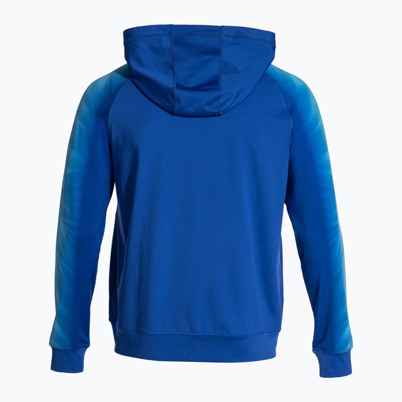 Bluză de alergare pentru bărbați Joma Elite XI Hoodie royal 3