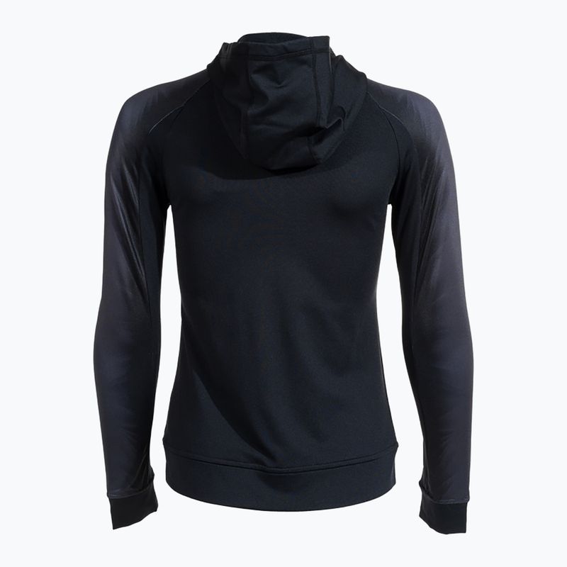 Hanorac de alergare pentru femei Joma Elite XI Hoodie black/anthracite 2