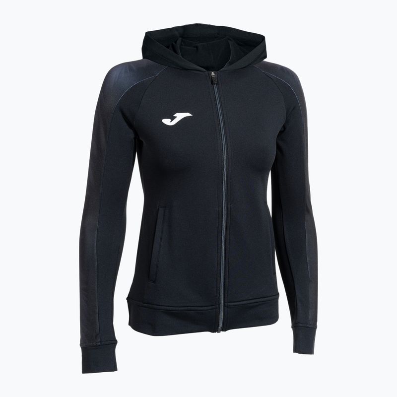 Hanorac de alergare pentru femei Joma Elite XI Hoodie black/anthracite 3