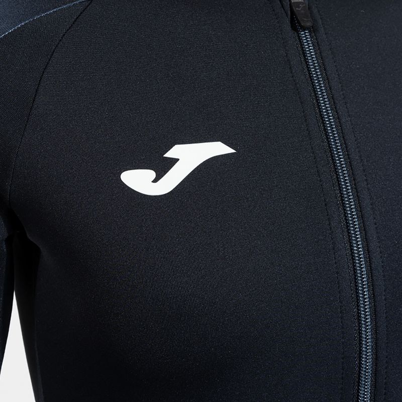 Hanorac de alergare pentru femei Joma Elite XI Hoodie black/anthracite 4