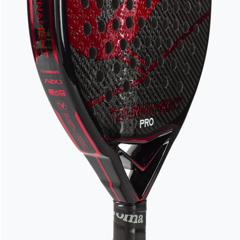 Rachetă de padel Joma Tournament Pro Paddle black/red 4