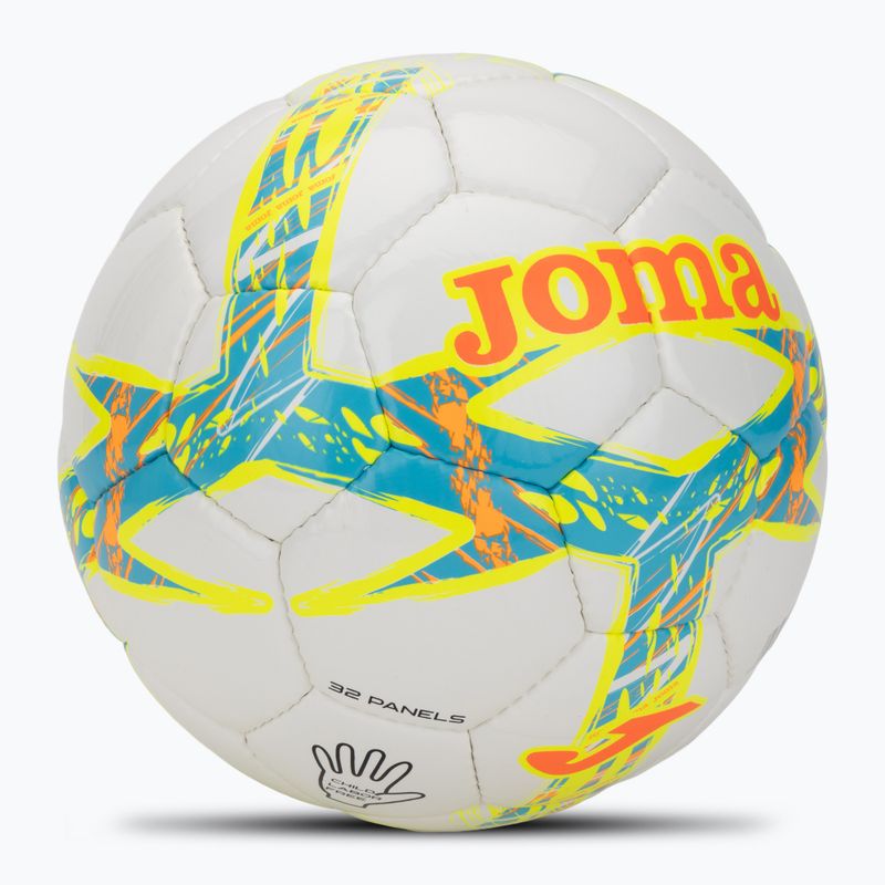 Minge de fotbal Joma Dali III flour turquoise/flour coral mărimea 4 2