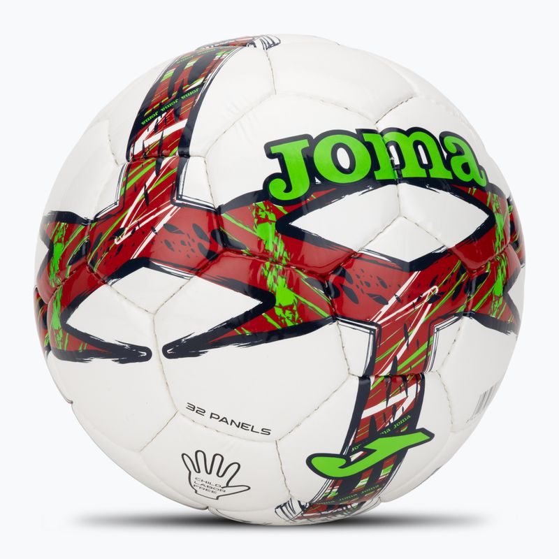 Minge de fotbal Joma Dali III red/fluor green mărimea  5 2