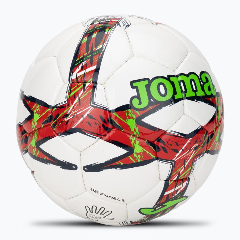 Minge de fotbal Joma Dali III red/fluor green mărimea  4 2
