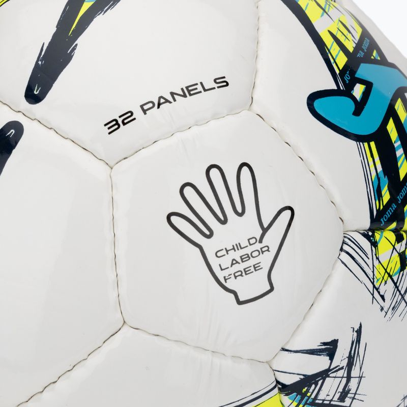 Minge de fotbal Joma Dali III yellow mărimea 4 3