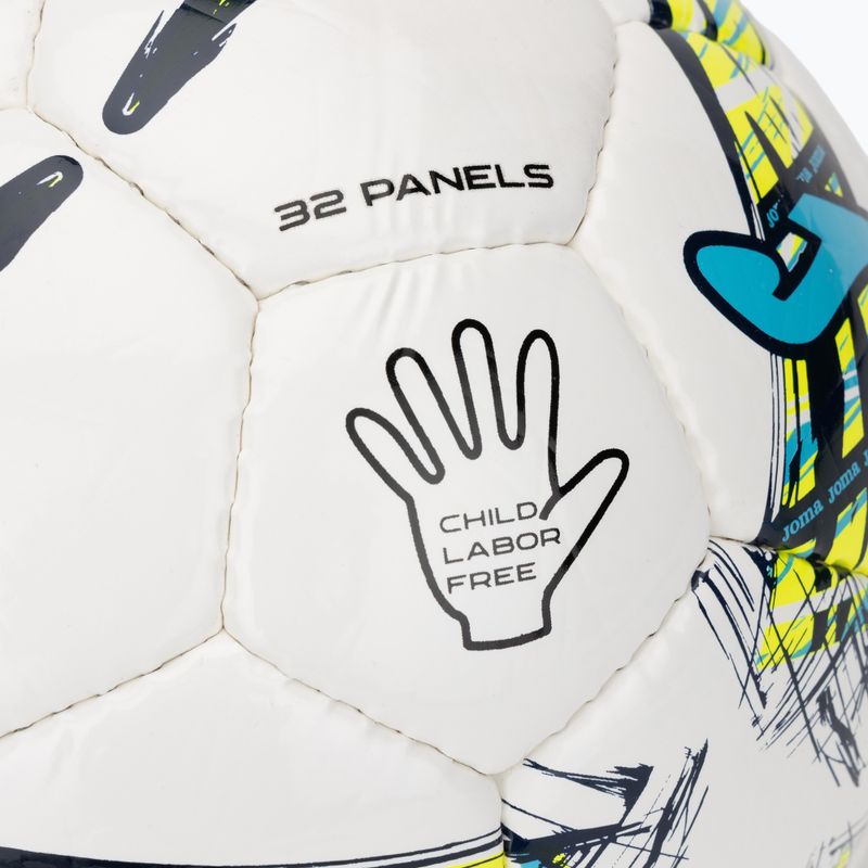 Minge de fotbal Joma Dali III yellow mărimea  3 3