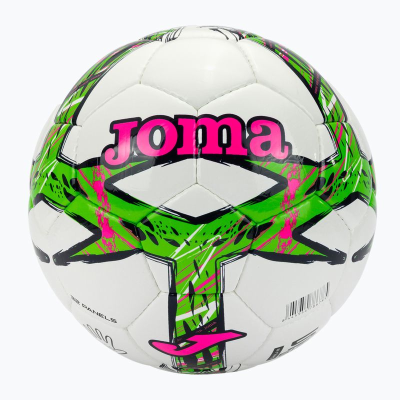 Minge de fotbal Joma Dali III green fluor/pink/navy mărimea  3