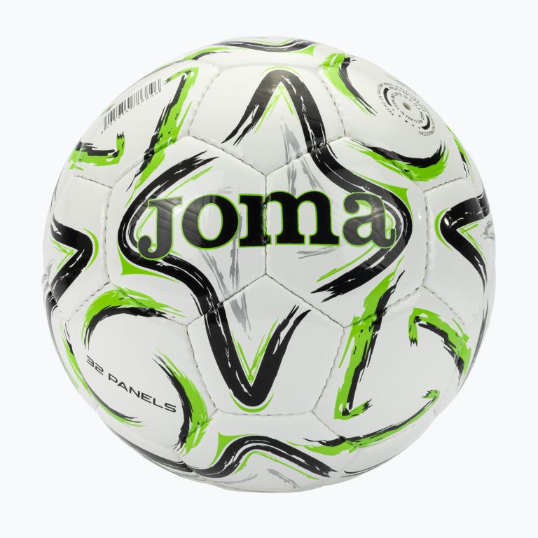 Minge de fotbal Joma Egeo II black/fluor green mărimea 5 2