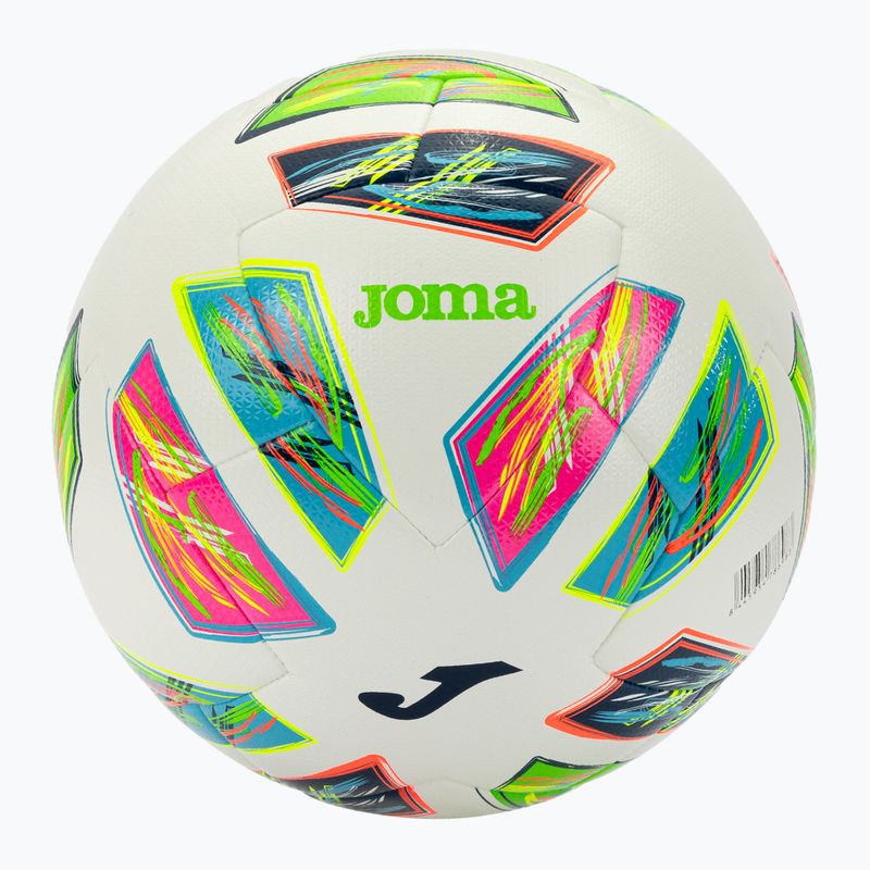 Minge de fotbal Joma Dinamic IV fluor green/navy mărimea 5