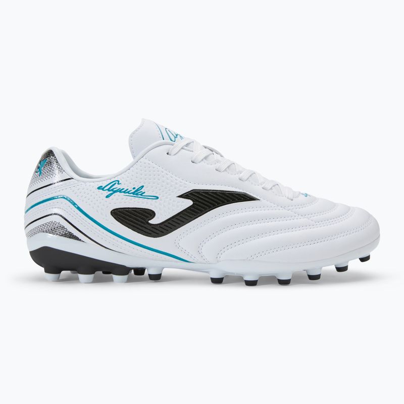 Încălțăminte de fotbal pentru bărbați Joma Aguila AG white/black 2