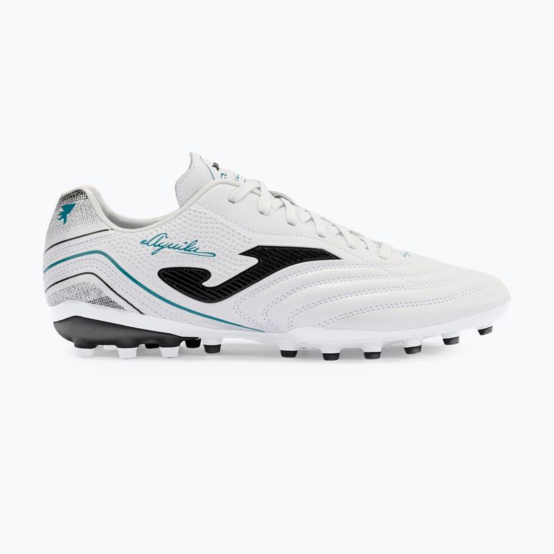 Încălțăminte de fotbal pentru bărbați Joma Aguila AG white/black