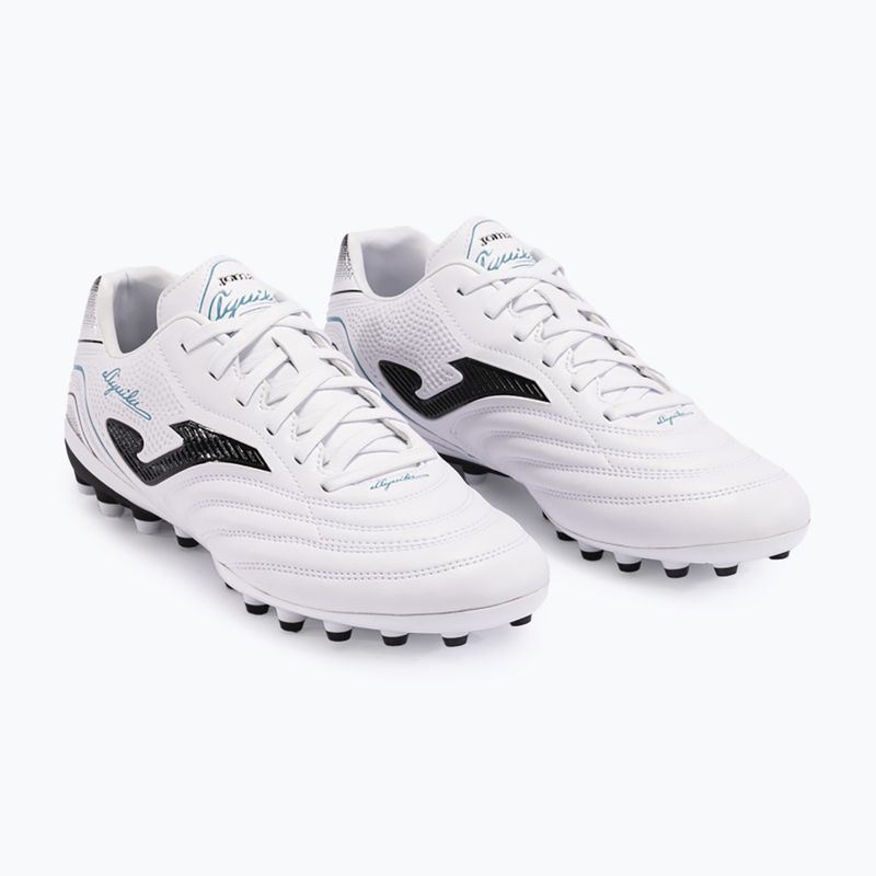 Încălțăminte de fotbal pentru bărbați Joma Aguila AG white/black