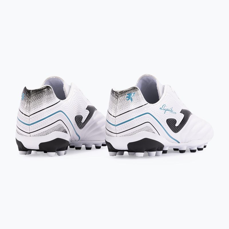 Încălțăminte de fotbal pentru bărbați Joma Aguila AG white/black