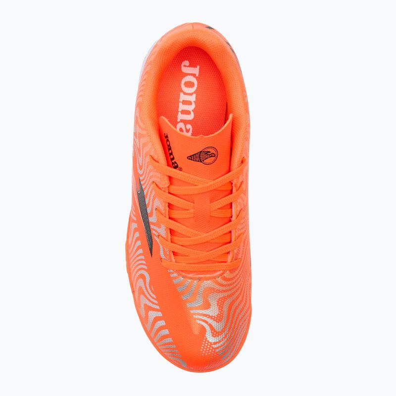 Încălțăminte de fotbal pentru copii Joma Evolution 2408 TF orange 5