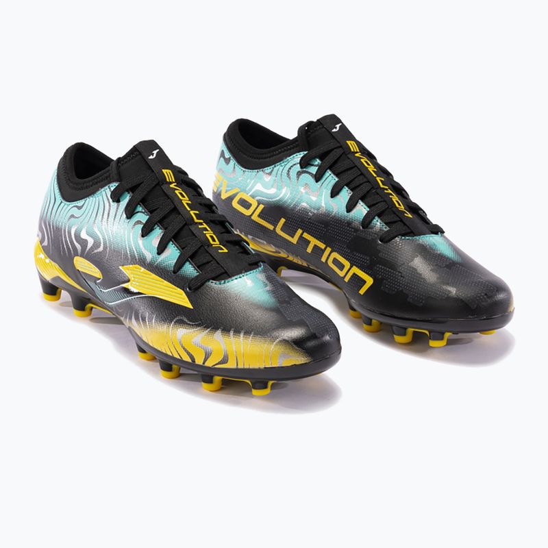 Încălțăminte de fotbal pentru bărbați Joma Evolution FG black/gold 9