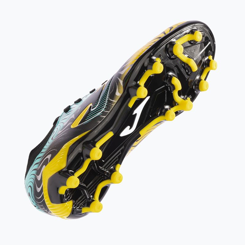 Încălțăminte de fotbal pentru bărbați Joma Evolution FG black/gold 12