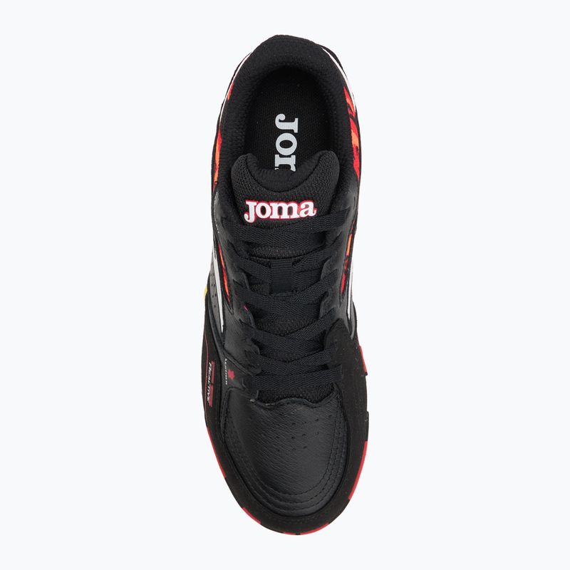 Încălțăminte de fotbal pentru bărbați Joma FS Reactive TF black/red 5