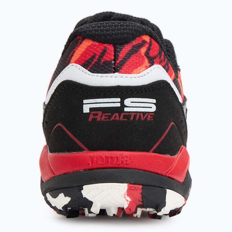 Încălțăminte de fotbal pentru bărbați Joma FS Reactive TF black/red 6