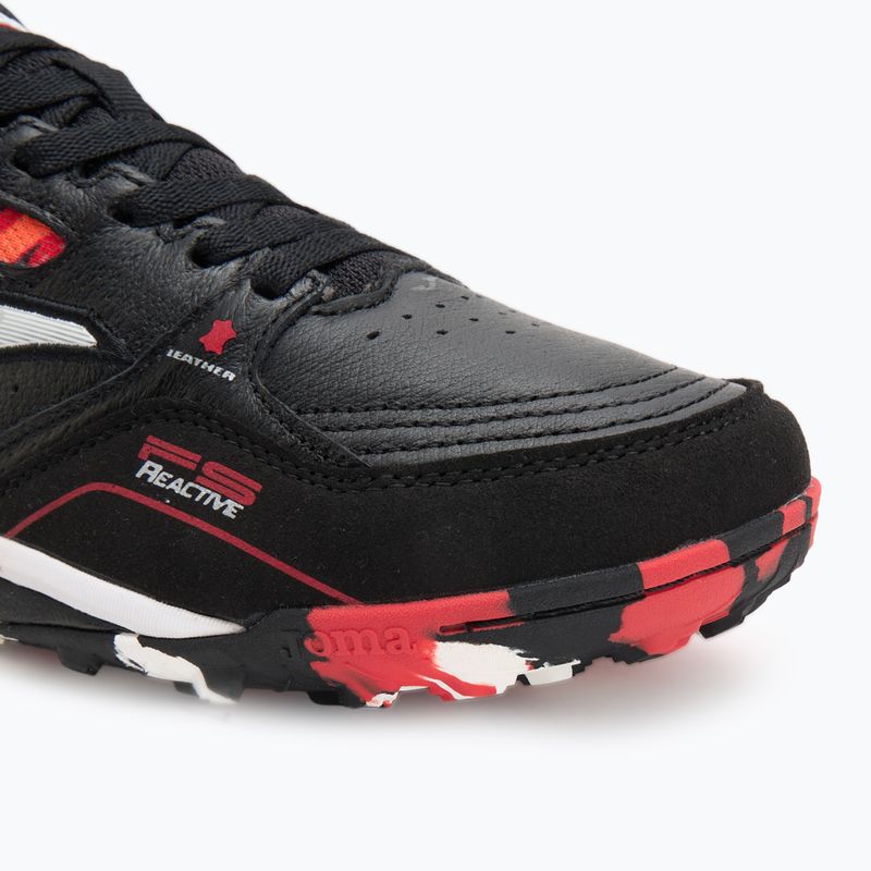 Încălțăminte de fotbal pentru bărbați Joma FS Reactive TF black/red 7