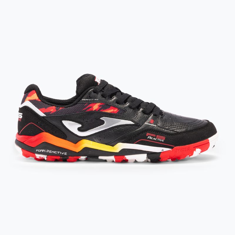 Încălțăminte de fotbal pentru bărbați Joma FS Reactive TF black/red 8