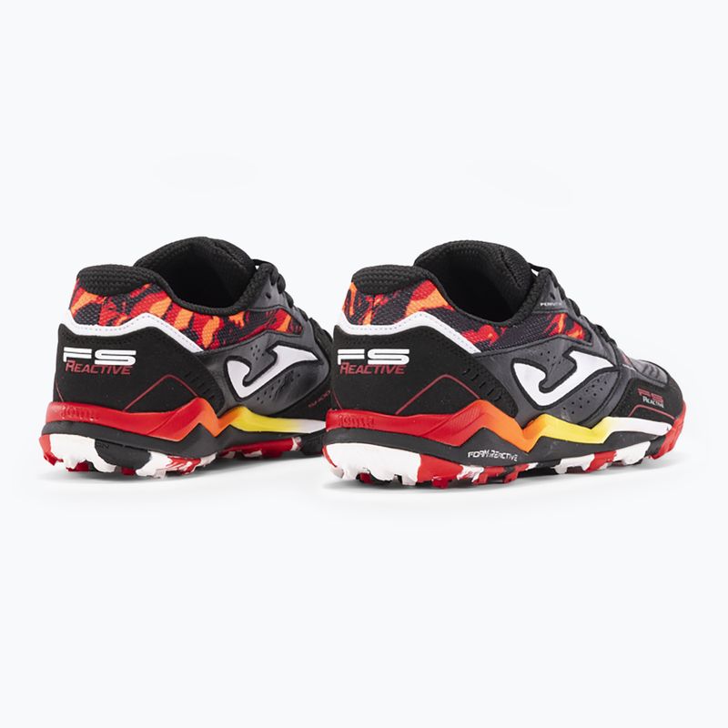 Încălțăminte de fotbal pentru bărbați Joma FS Reactive TF black/red 10