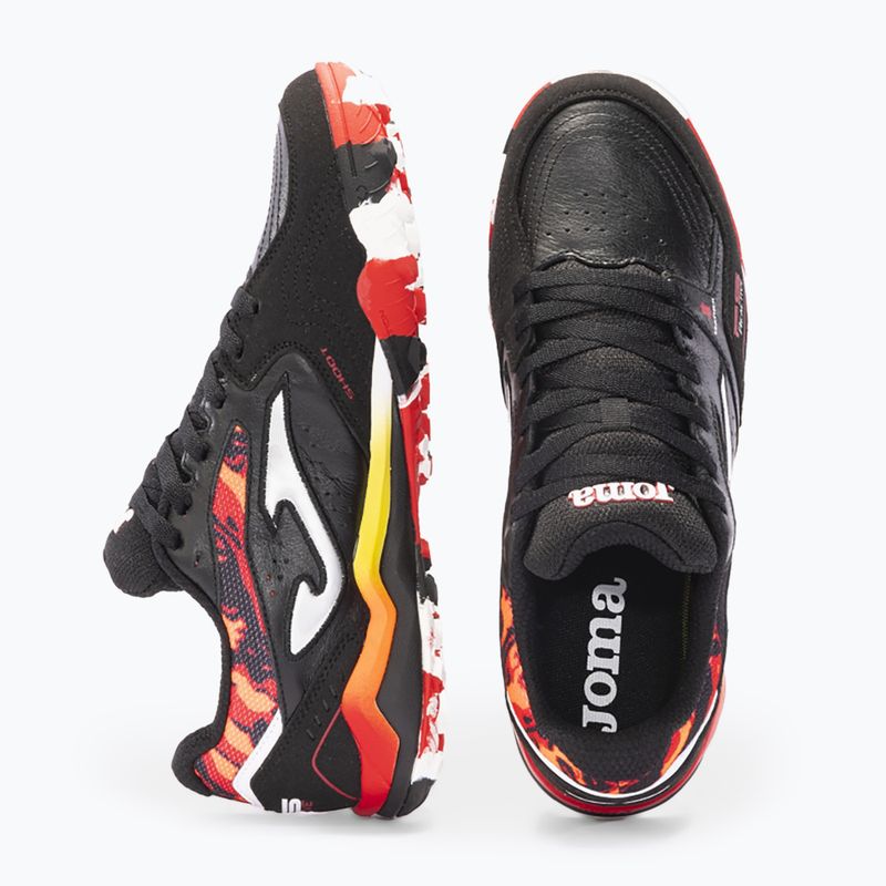 Încălțăminte de fotbal pentru bărbați Joma FS Reactive TF black/red 11