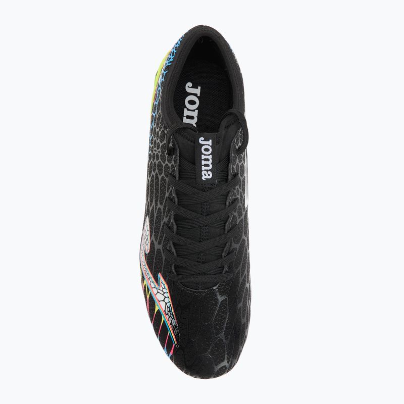 Încălțăminte de fotbal pentru bărbați Joma Gol FG black/lemon fluor