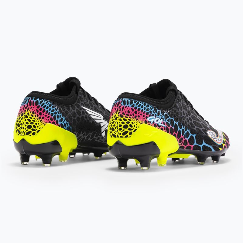 Încălțăminte de fotbal pentru bărbați Joma Gol FG black/lemon fluor