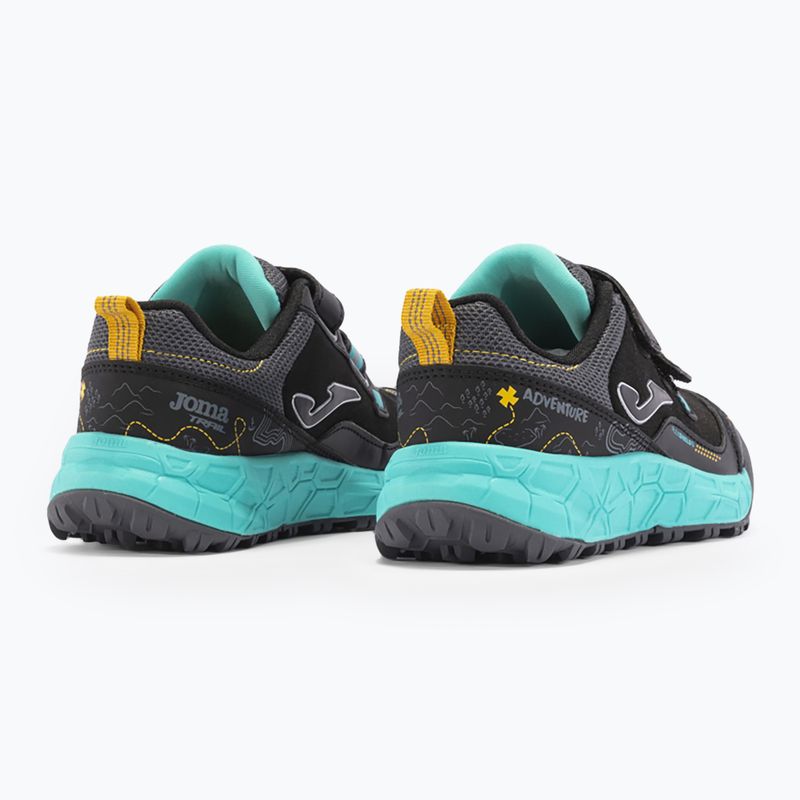 Încălțăminte de alergare pentru copii Joma Adventure black/turquoise 10