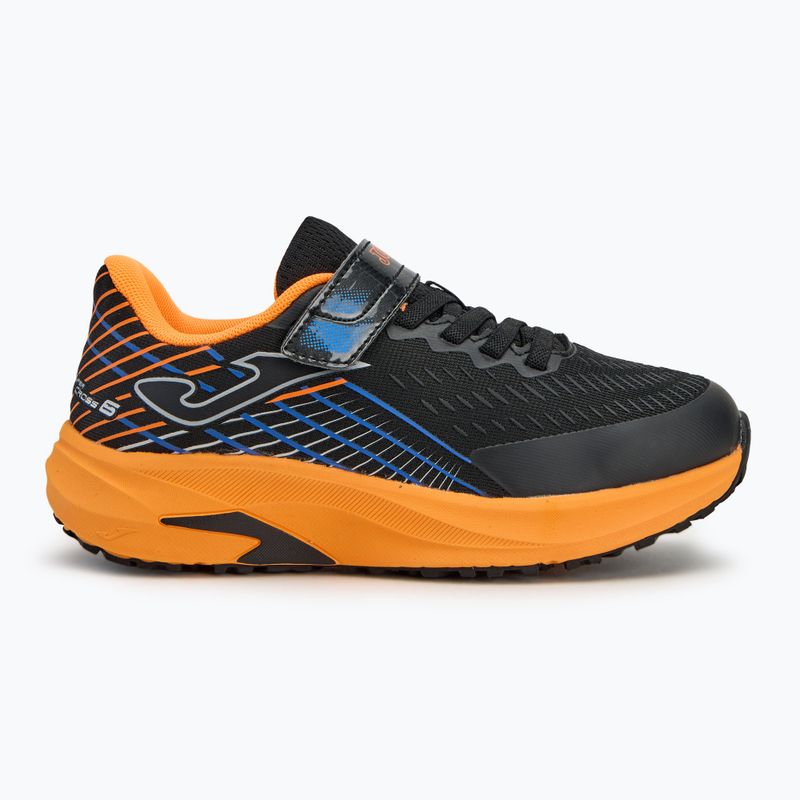 Încălțăminte de alergare pentru copii Joma Super Cross black/orange 2