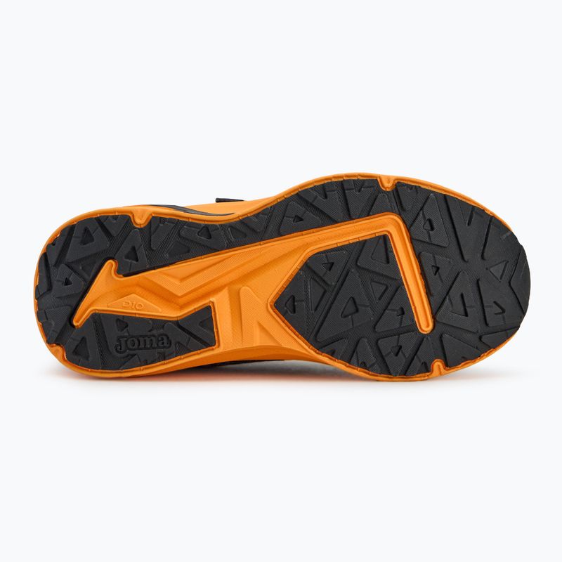 Încălțăminte de alergare pentru copii Joma Super Cross black/orange 4