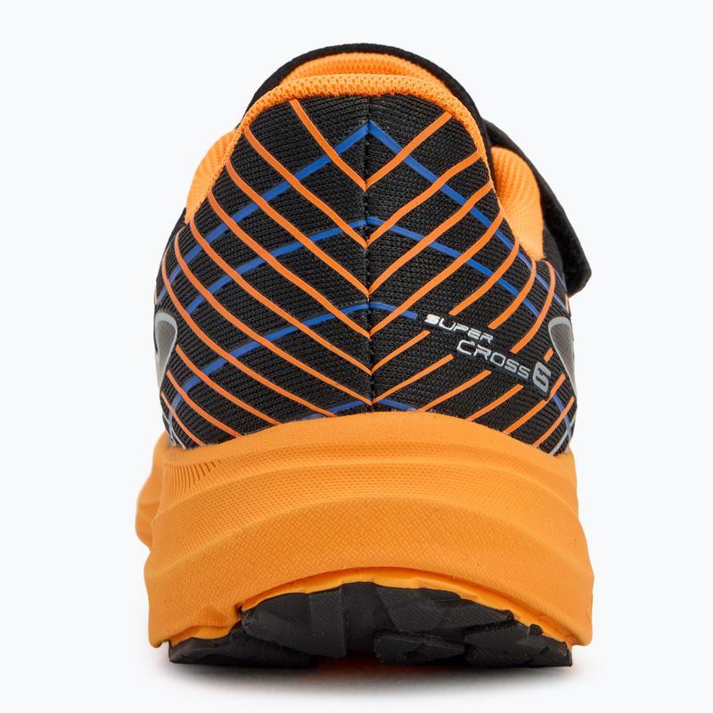 Încălțăminte de alergare pentru copii Joma Super Cross black/orange 6