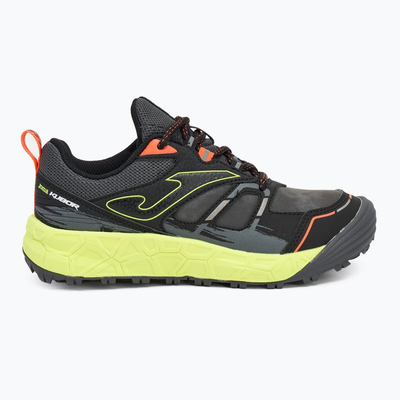 Încălțăminte de alergare pentru copii Joma Kubor grey/lemon fluor 2