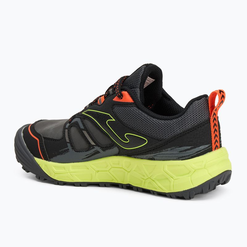 Încălțăminte de alergare pentru copii Joma Kubor grey/lemon fluor 3