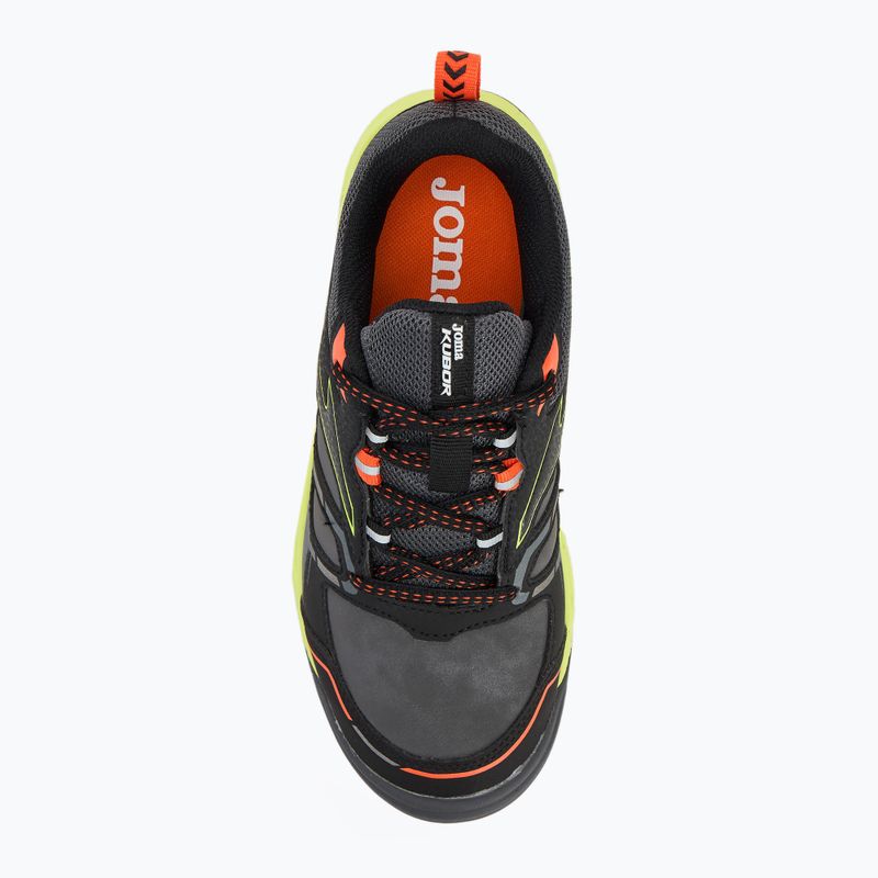 Încălțăminte de alergare pentru copii Joma Kubor grey/lemon fluor 5