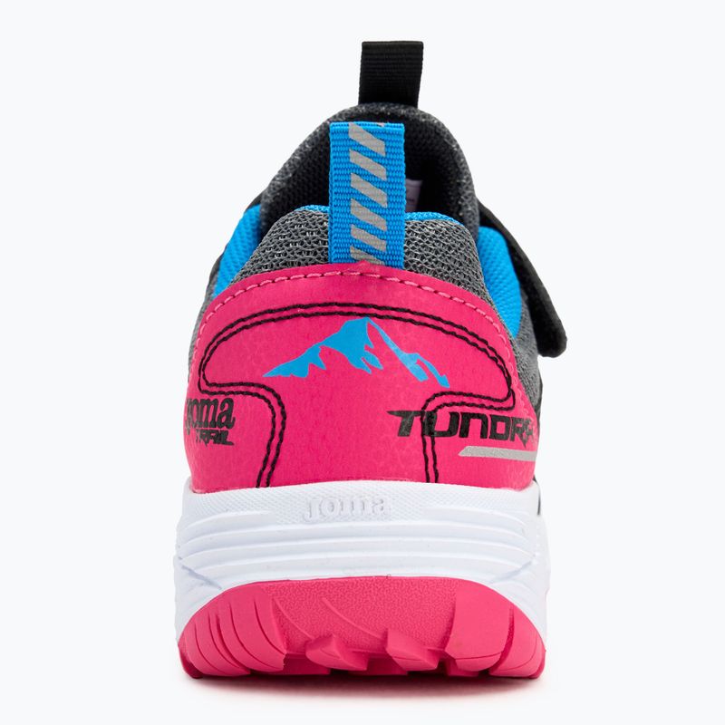 Încălțăminte de alergare pentru copii Joma Tundra black/orange saffron 6