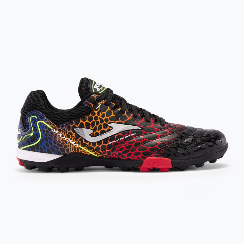 Încălțăminte de fotbal pentru bărbați Joma Maxima TF black/red 8